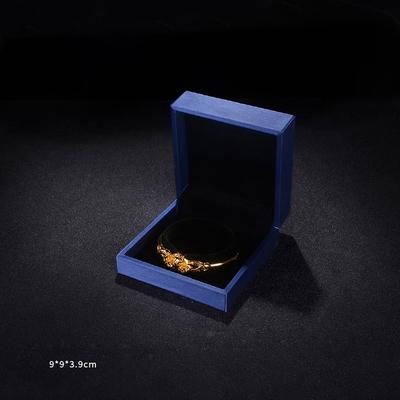 Free Sample Stock Mens Jewellery Gift Packaging Box Cheap Wedding Dating Ring Leather Bracelet Bangle Jewelry Box for Women