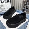 Popular Loafers 2025 New Casual Shoes Comfortable and Fashionable Versatile and Thin Ultra-light Thick-soled Women's Versatile Trendy Shoes Women