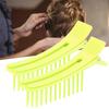 2Pcs Hair Styling Clip Barber Sectioning Hairpin Partition Clip Hairgrip Fluorescent Green