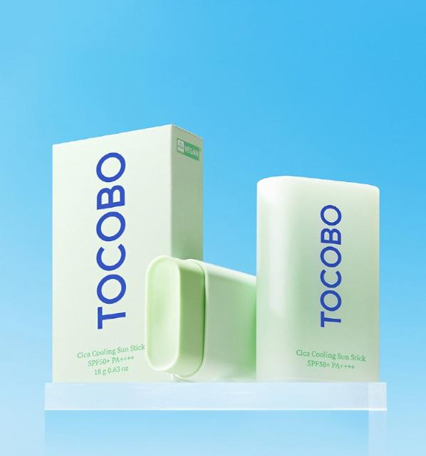 TOCOBO Cica Cooling Sun Stick 18g + Bio Watery Sun Cream 10ml Set SPF50+ PA++++