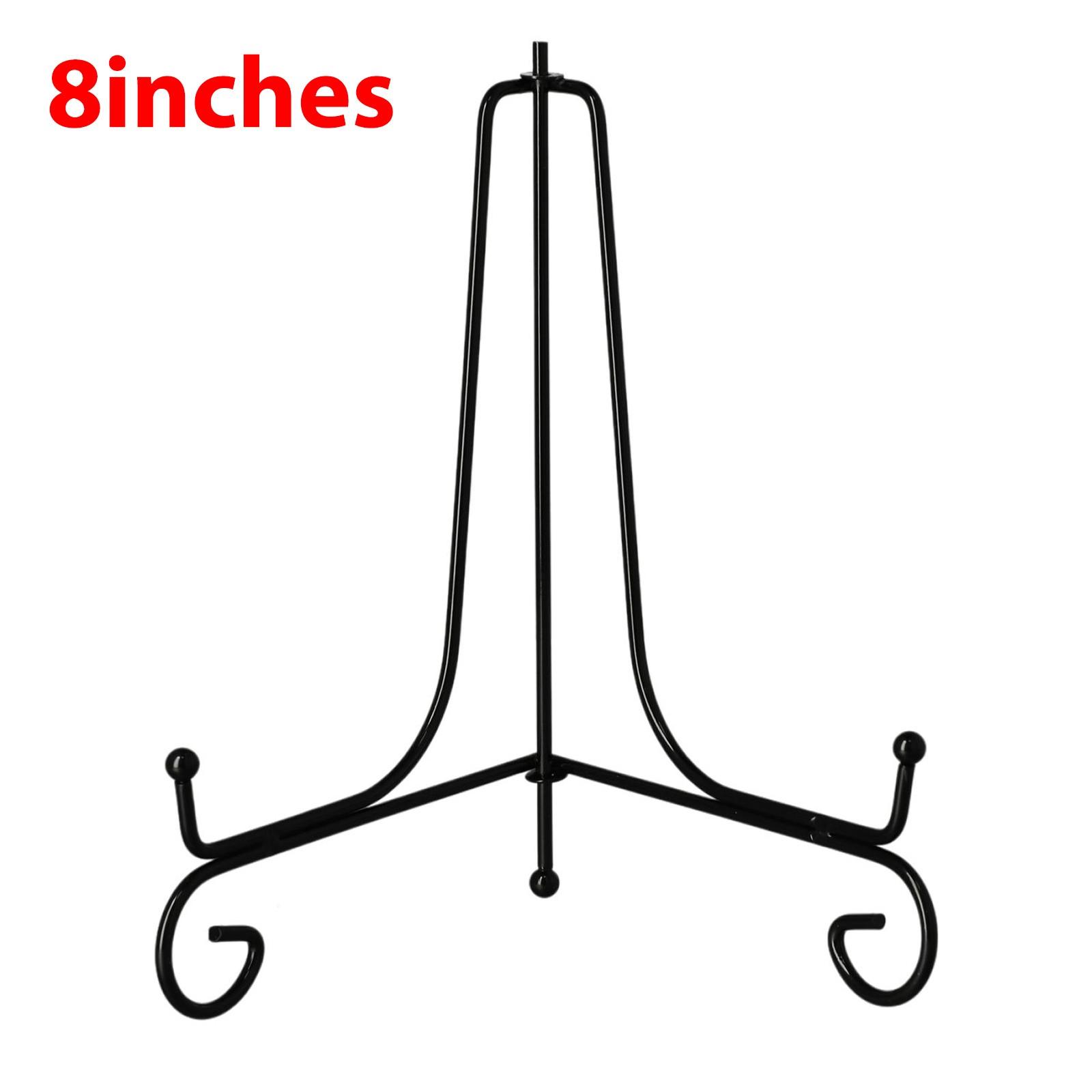 

Держатель тарелки Фотография Картина Искусство Дисплей Мольберт Черный 8 inches