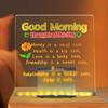 LED Note Board DIY Acrylic Message Board Children‘s Drawing Board With Night Light Colorful Pens Kids Persent Birthday Gift