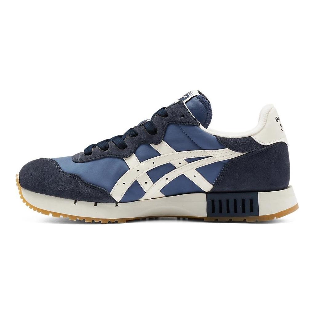 Onitsuka Tiger X Caliber Anti Slip Wear Resistant Low Top Casual Shoes Unisex Marine Blue Sneakers 1183C289-400