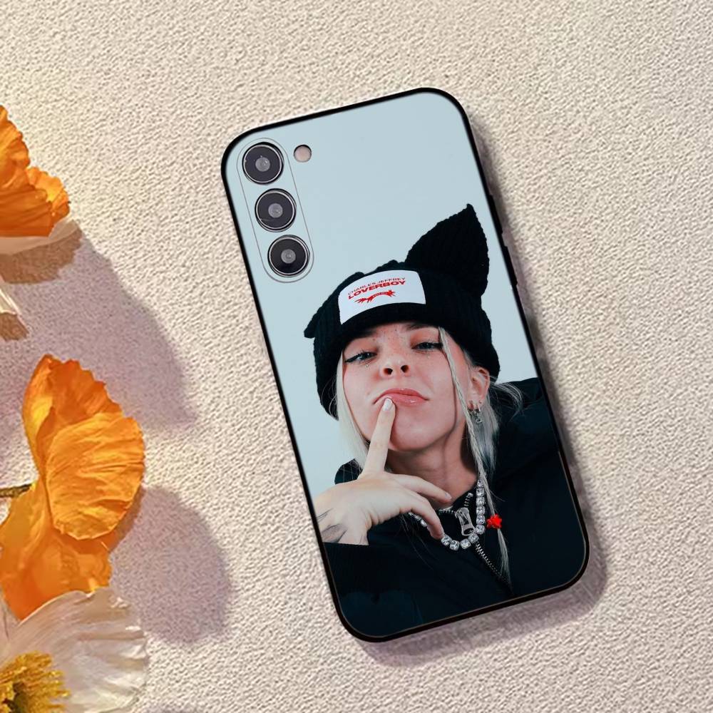 Y-Young Miko Singer Fashion Phone Case For Samsung Galaxy A73,A72,A71,A70,A53,A52,A51,Soft Silicone Black Cover