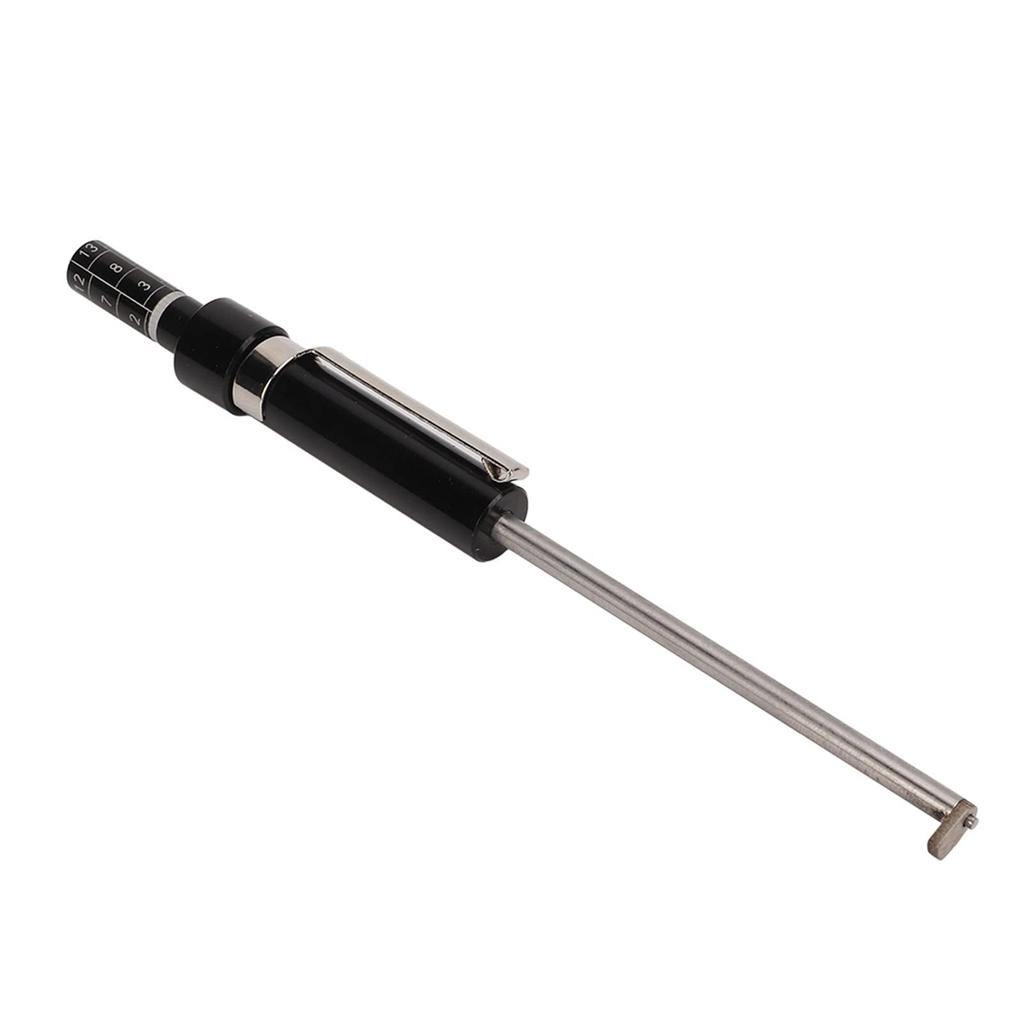 Brake Pad Measuring Tool, Heavy Duty 1.5mm Calibration Check Mark Brake Pad Measuring Gauge Universal for Internal External