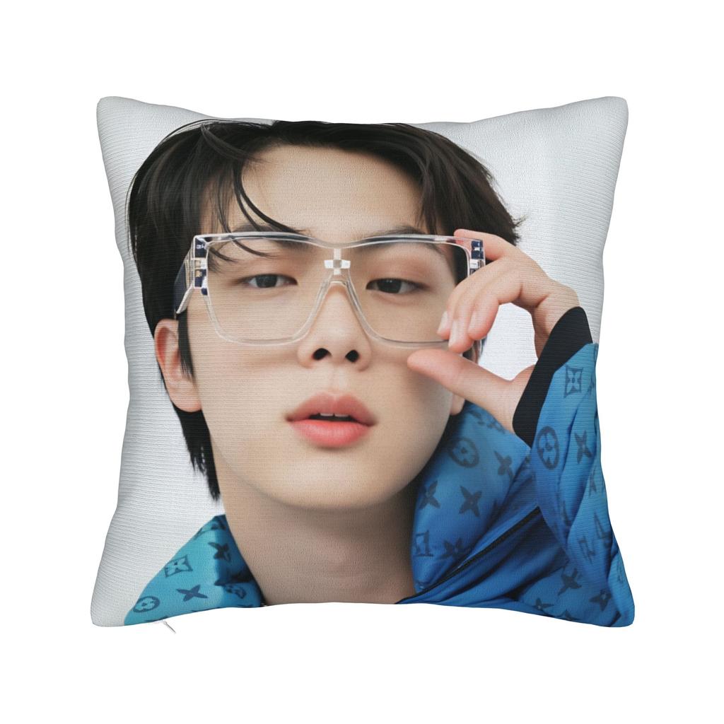 Korean Kpop Style Jinjinjin Cool Boy Pillow Case Retro Trendy Pillow Cover Comfy Pillowcases For Living Room Chair