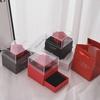 520 Valentine's Acrylic Rose Jewelry Gift Box: Eternal Flower, Lipstick, Perfume Packaging
