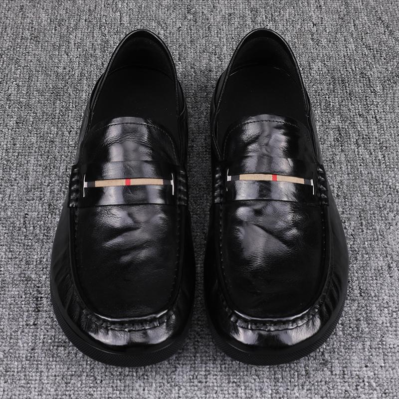 Fashion Leisure Walk Men's Loafers Handmade Men Casual Shoes Breathable Driving Walking Shoes for Men All-match Moccasins Slip on Flats