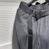 Pantaloni da lavoro da donna autunnali e invernali retrò semplici in velluto larghi a righe casual harem