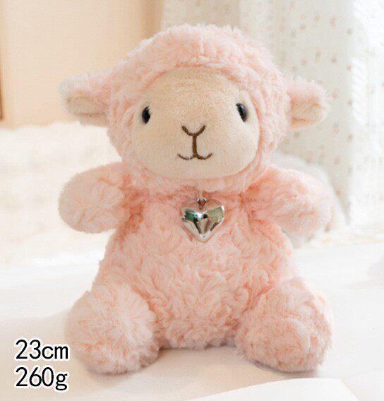 Sheep Plush Toys 16/23cm Simulated Sheep Stuffed Pendant Kawaii Keychain Adorably Home Decor Toys Birthday Gifts Squishy Doll