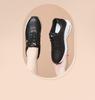 Red Dragonfly Women's Height-Increasing Thick-Soled White Leather Casual Shoes for Spring, Autumn, and Winter