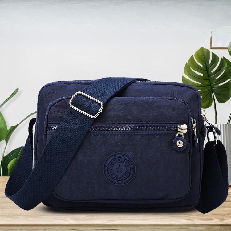 Single shoulder women's bag, large capacity, simple and waterproof crossbody bag, lightweight and casual, wide shoulder strap, small square bag