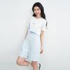 LeTing Korean Style Wide-Leg Overalls Shorts