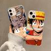 Case for Samsung A04 A14 A23 A34 A54 M23 M33 M52 M53 Realme 10 9 C30S C35 C55 VIVO Y02S Y21 Y51 X80 Pro Transparent Cover WI63 One Piece Luffy