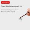 800-Character Electric Screwdriver Set, 4mm Diameter, Round Shank & Handle, Fine Head Bits PH0 PH1