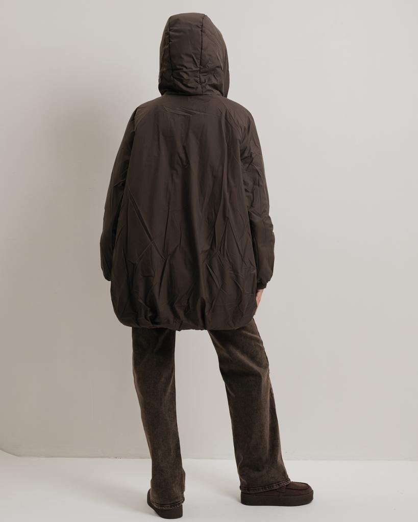 Куртка женская двусторонняя Sobello 10045 48 шоколад / коричневый