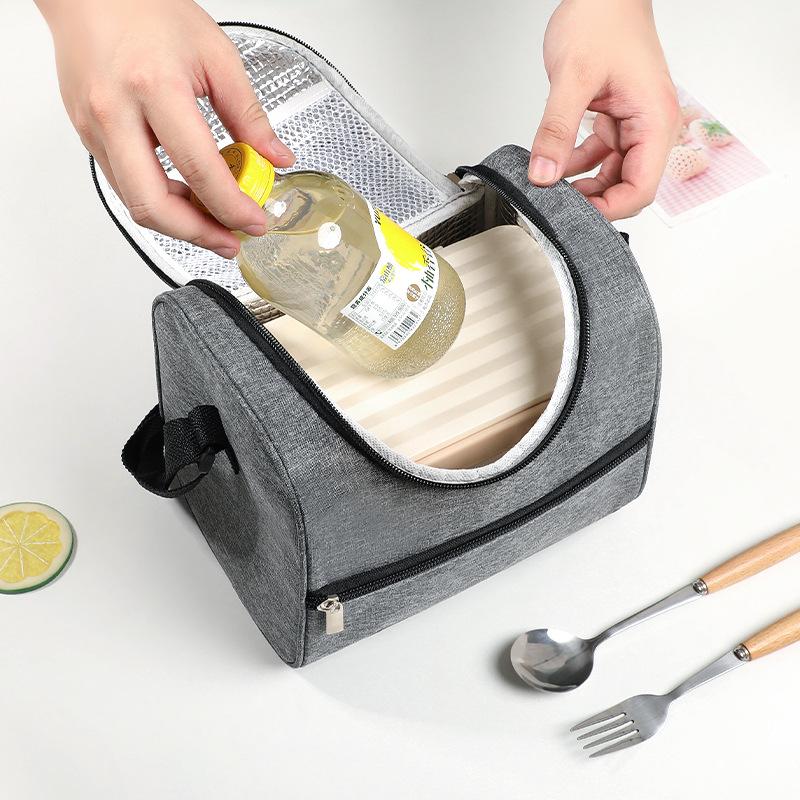 1pc Insulated Bag Picnic Portable Fresh-keeping Ice Pack Work Lunch Box Container