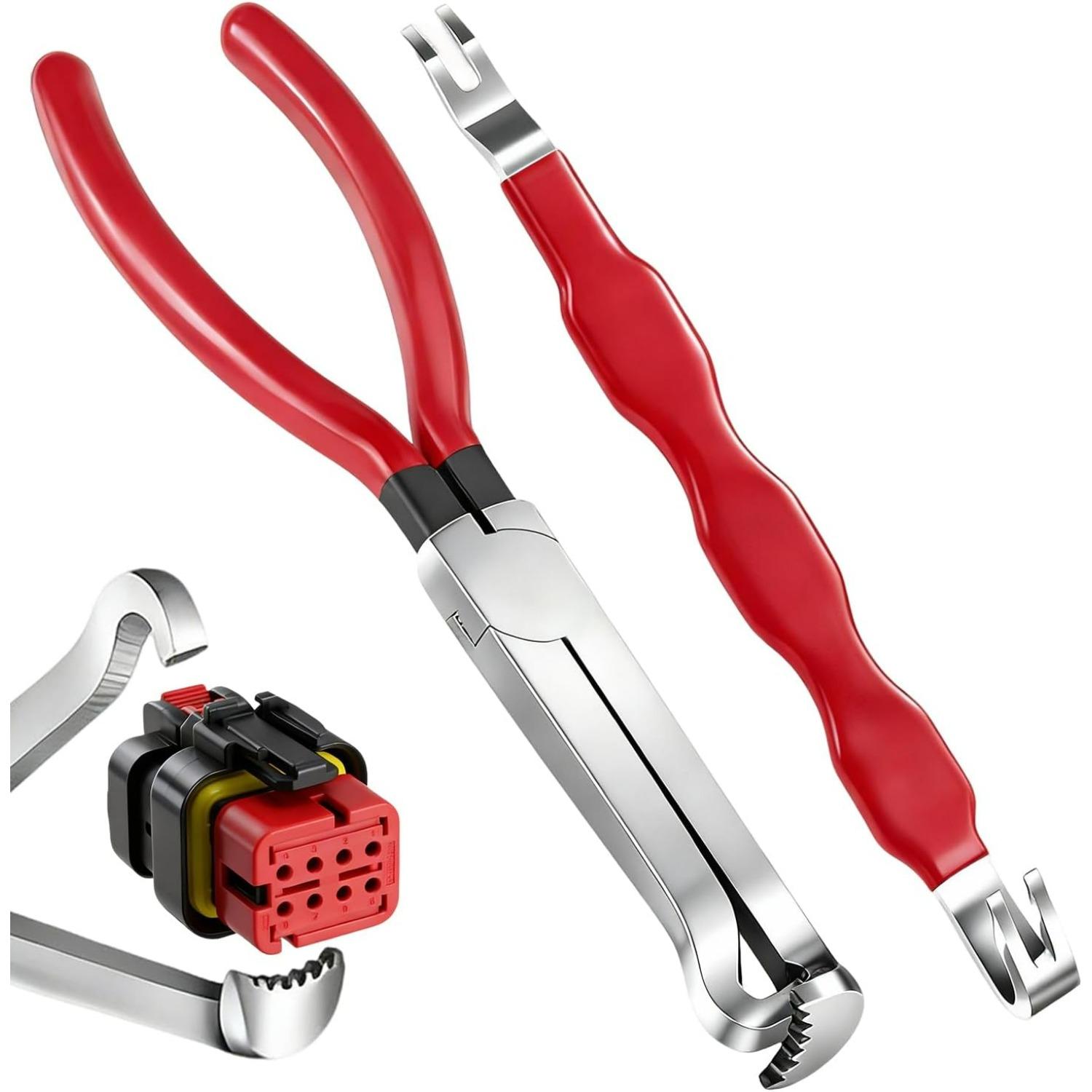 

Electrical Connector Removal Tool,Multi-purpose Automotive Terminal Removal Durable Wire Terminal Tool For Automotive Repair,Automotive Electrical червоний