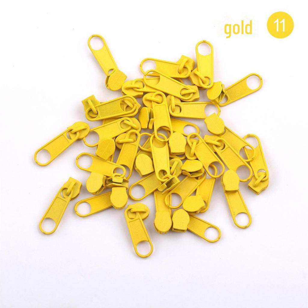 Colorful No. 3 Metal Zipper Pulls for Textile and Clothing
