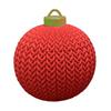 Christmas Tree Ball Decoration Imitation Crochet Festive Tree Ornaments Indoor Outdoor Holiday Decor