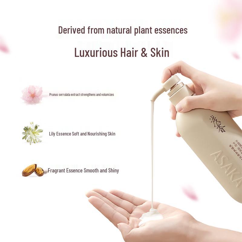 Zestaw podróżny Qianxiang z aminokwasami do mycia włosów i ciała