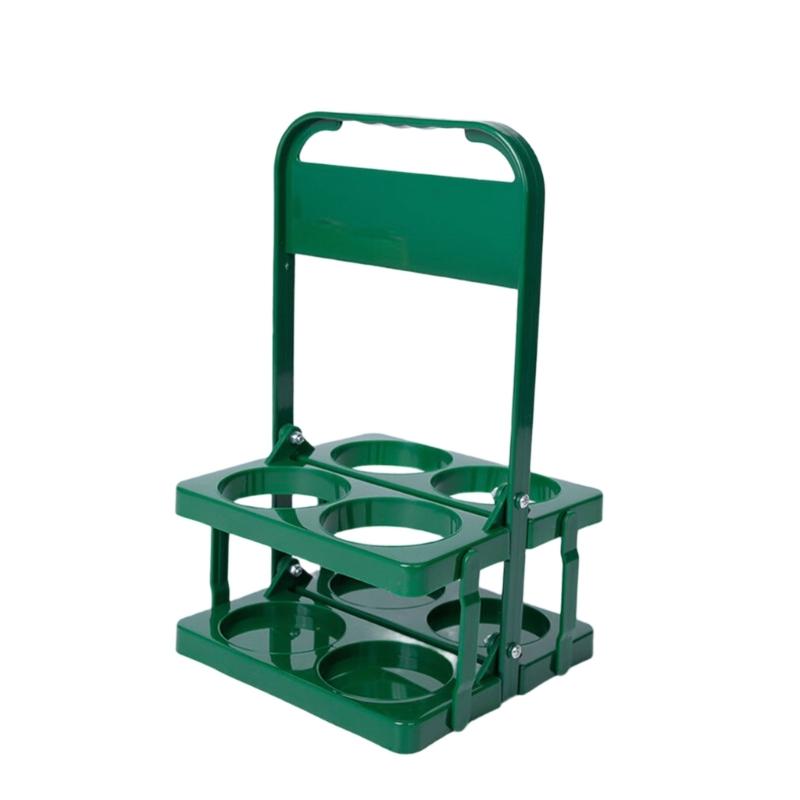 Convenient Portable 4 Bottle Drink Carriers Quick Fold Design Beverage Holder Perfect For BBQs And Picnics