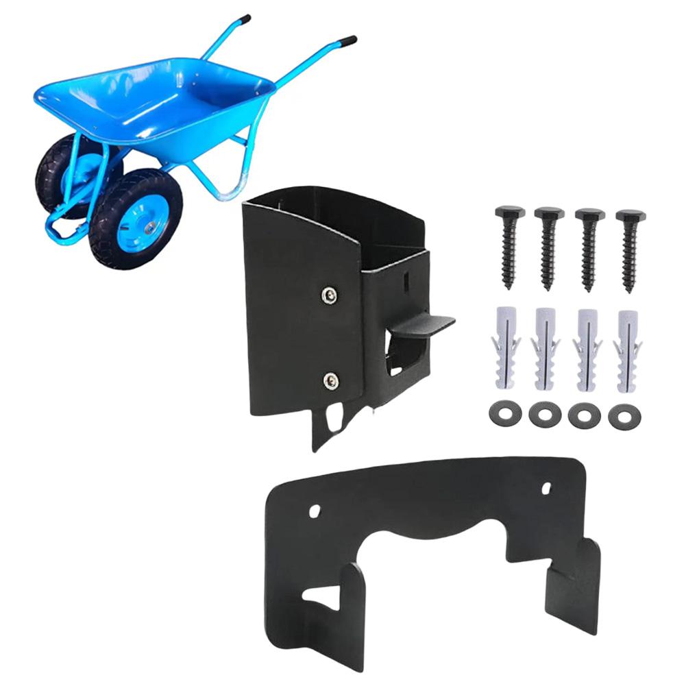 Heavy-duty Wall-mounted Cart Storage Rack Storage Bracket For Most Standard Carts Storage Bracket Home Storage And Organization