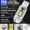 License Plate Light T10 W5W Led Universal Tail Box Lights W5W 168 Led 5w5 Car Interior Dome Reading License Plate Lights Bulb
