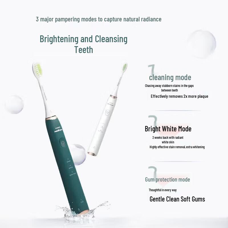Philips Sonic Electric Toothbrush with UV Sanitizer CN plug (adapter included)