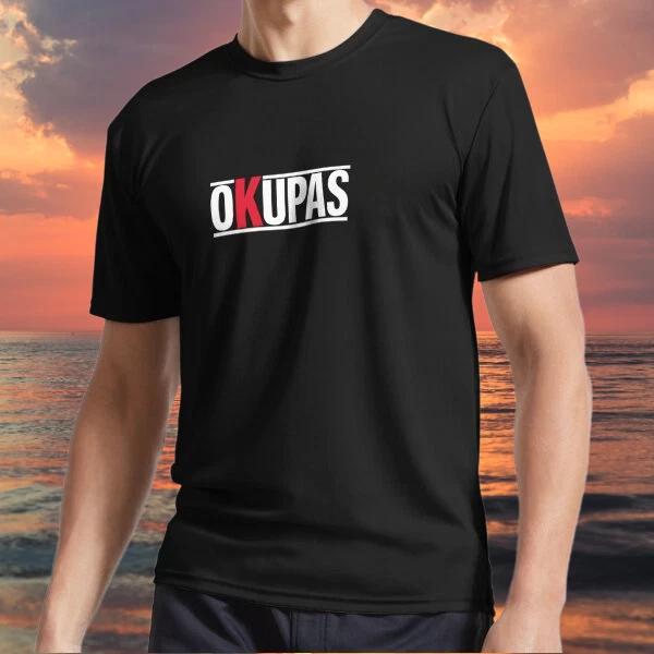 

New item OKUPAS logo Active Logo TEE T shirt Funny American Size S to 5XL XL