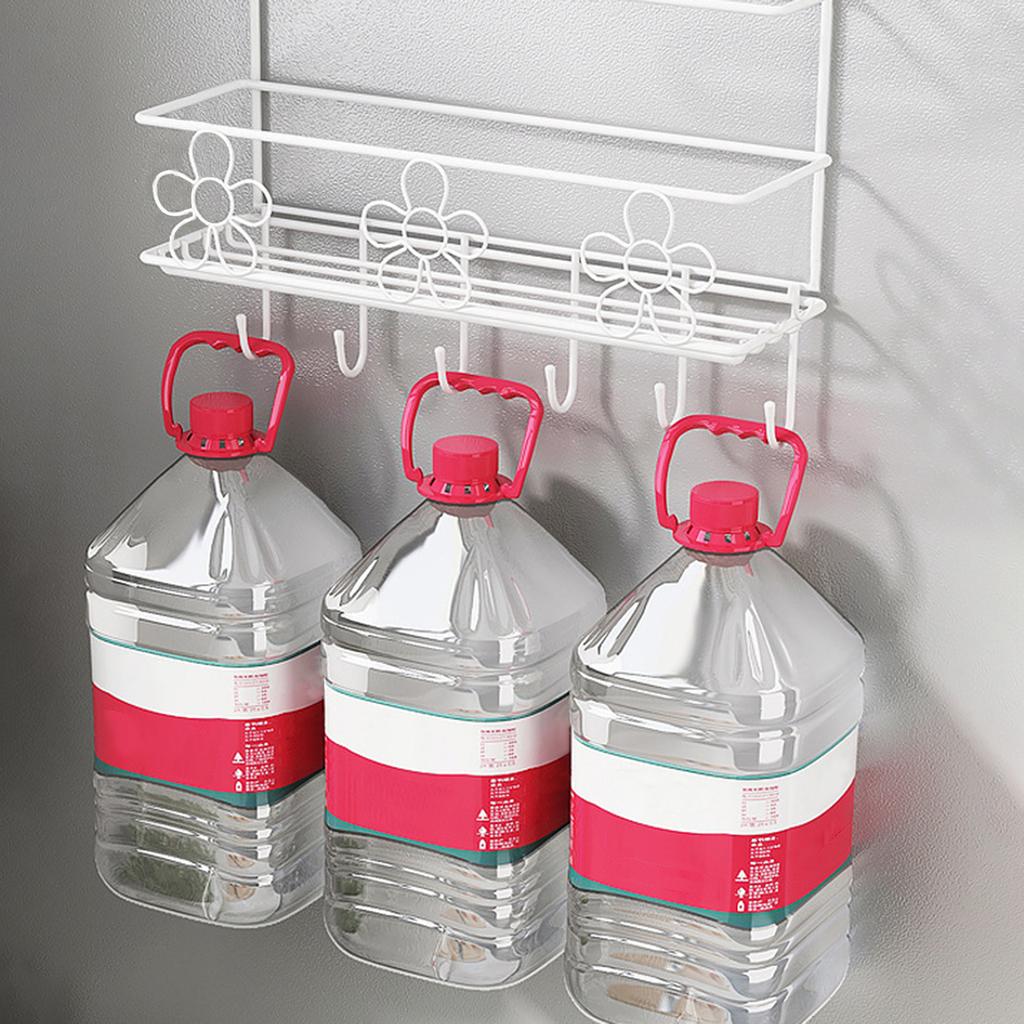 Refrigerator Storage Racks With Hook Refrigerator Side Shelf Storage for Refrigerator Washing Machine