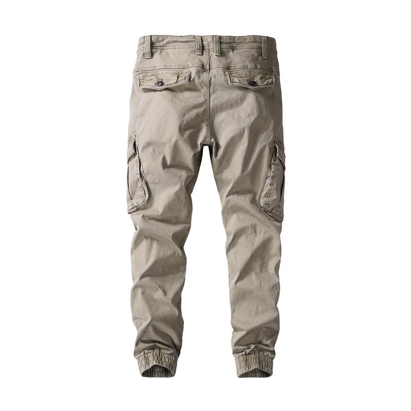 Overalls Men 'S Casual Pants Winter Cotton Trousers Multi -Pocket Men 'S Pants 