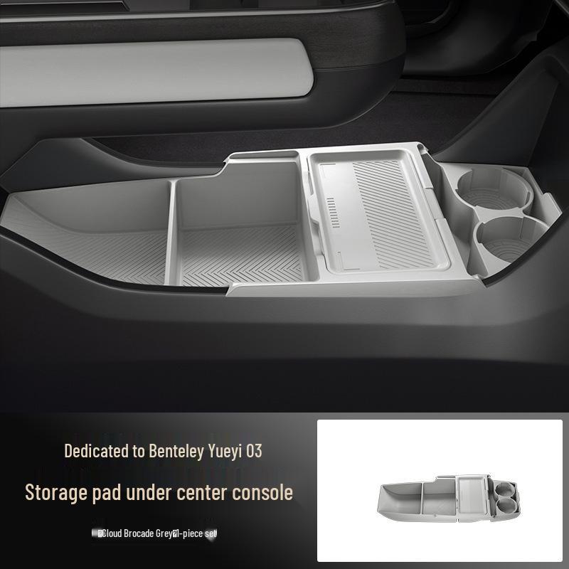 Fits 25 Bestune Yiyue 03 Models: Silicone Console Storage Organizer
