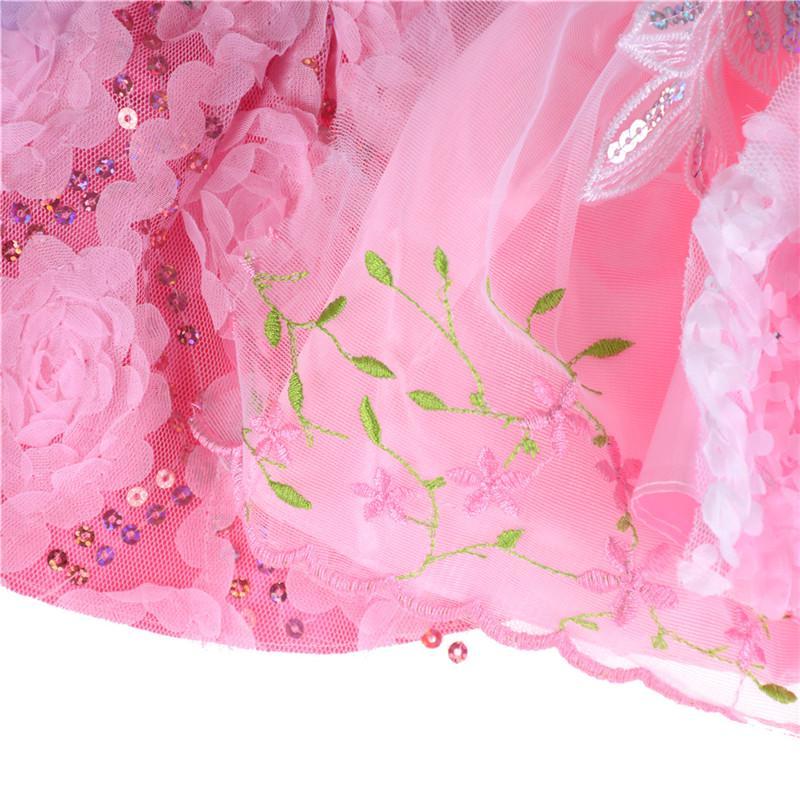 Handmade Doll Girl Dressing Wedding Evening Dress Big Tail Princess Dress 30Cm Doll Clothes Toy