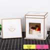 Heightened Transparent Birthday Cake Boxes (5 Sets)
