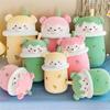 Cute Plush Milk Tea Bear Toy Pillow For Kids And Adults Soft And Cuddly
