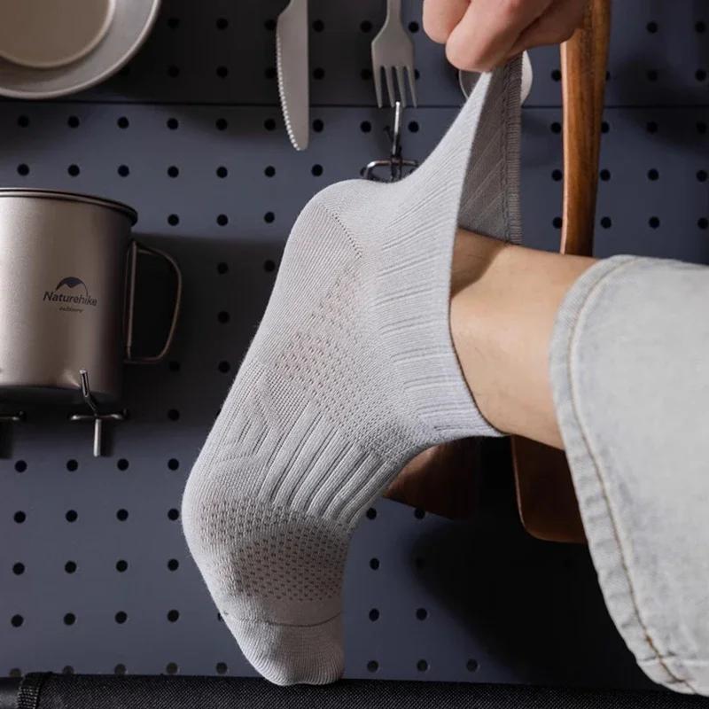 3Pairs Soft Men Black White Warm Cotton Socks Set Spring Summer Male Solid Color Breathable Business Sport Short Sneakers Socks