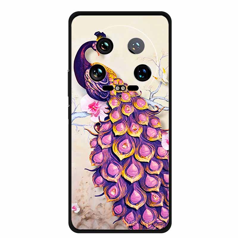 For Xiaomi 14 Ultra 5G Case 6.73" Luxury TPU Soft Silicone Back Cover for Xiaomi 14 Ultra Phone Cases Mi 14Ultra Funda TPU Shell