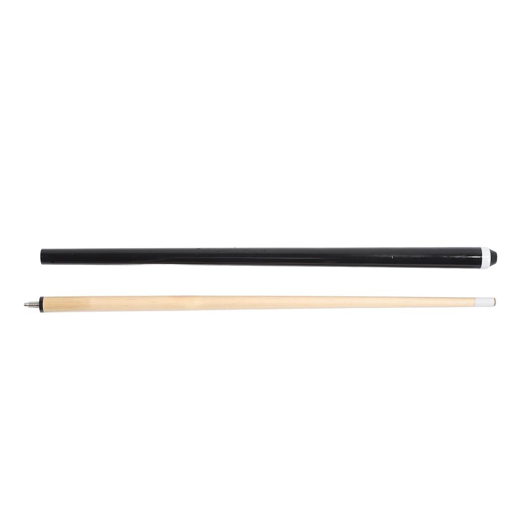 Mini Pool Sticks Set of 2 Kids Table Replacement Cues for House Children Practice 12 Split Black