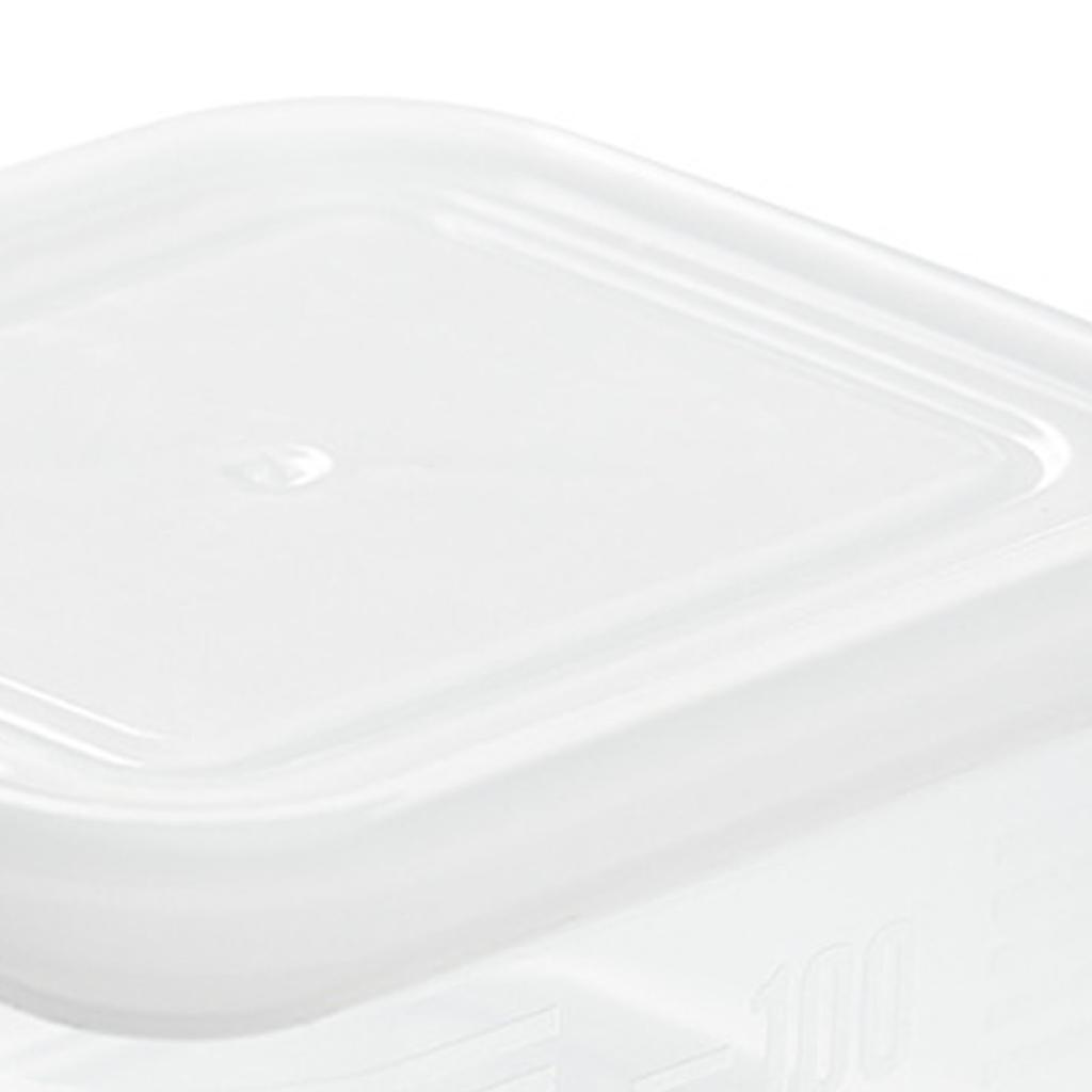 3pcs Freezer Containers with Lids for Food Storage 200ml Reusable Food Storage Containers Boxs Prep
