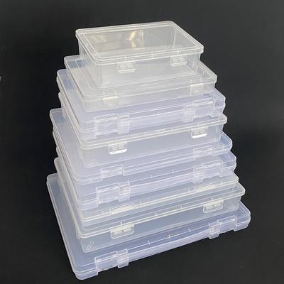 1Pc Nail Art Storage Box Case Rhinestones Gems Jewelry Beads Plastic Container Nails Accessories Empty Container Diy Manicure