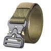 "4.3cm Wide Tactical Snake Buckle Canvas Belt for Men - Second Generation Outdoor Fashion"