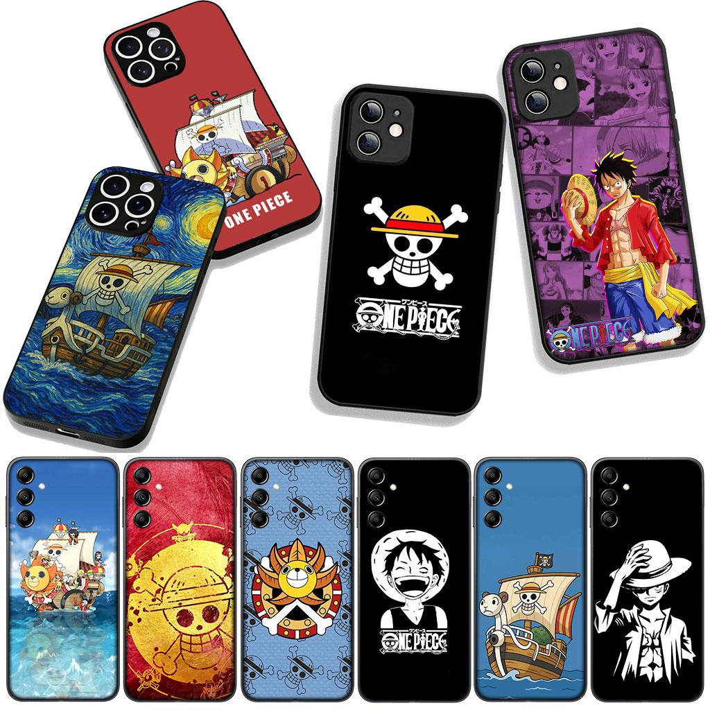 Cover for Apple iPhone 16 15 14 Plus 13 12 Mini 17 Pro Max + ProMax 16E Air Phone Case Going Merry  One Pieces Luffy