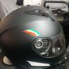 Paar Motorrad Helm Reflektierende Aufkleber Aufkleber Helm Tank Auto Fahrrad Laptop Flagge Aufkleber