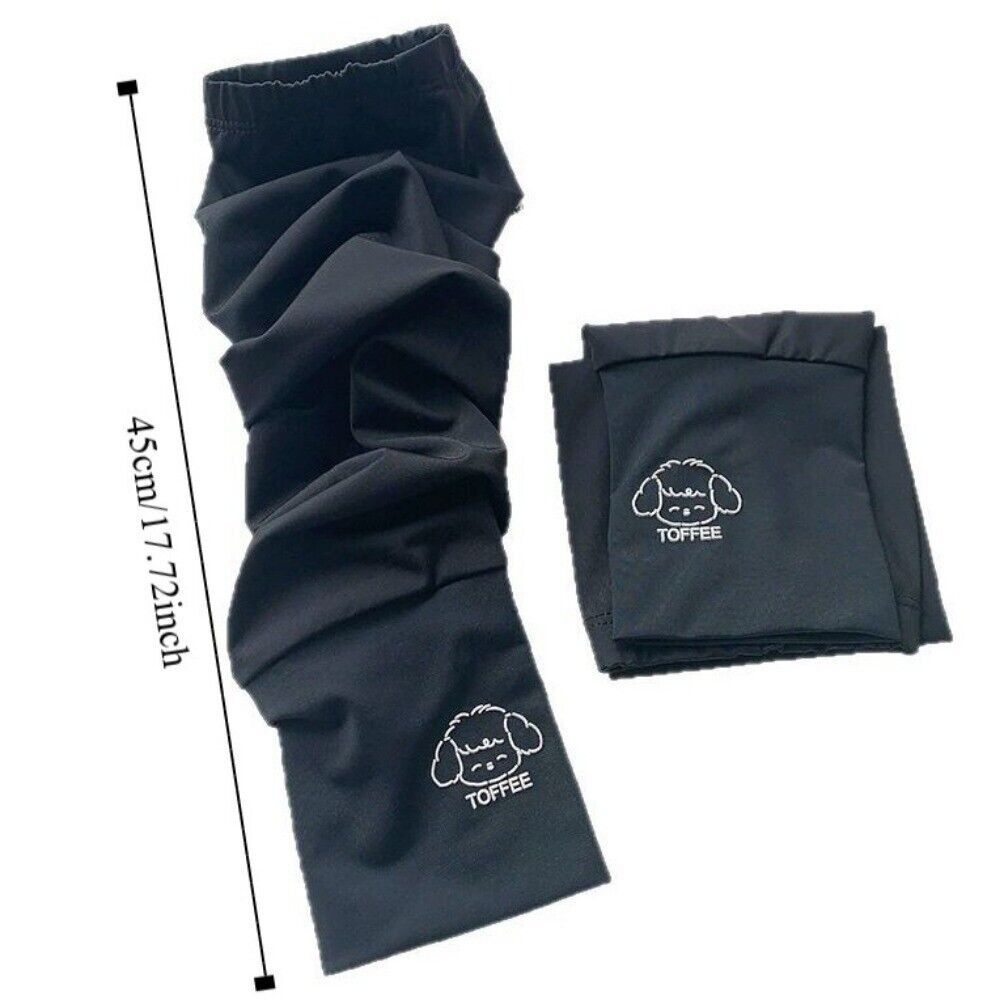 Arm Protection Ice Silk Sunscreen Sleeves Breathable Thin Gloves  Outdoor Driving Riding