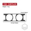 For Chrysler Crossfire 2003-2008 Real Carbon Fiber Stickers Central Air Conditioning Control Panel Car Accessories decorative