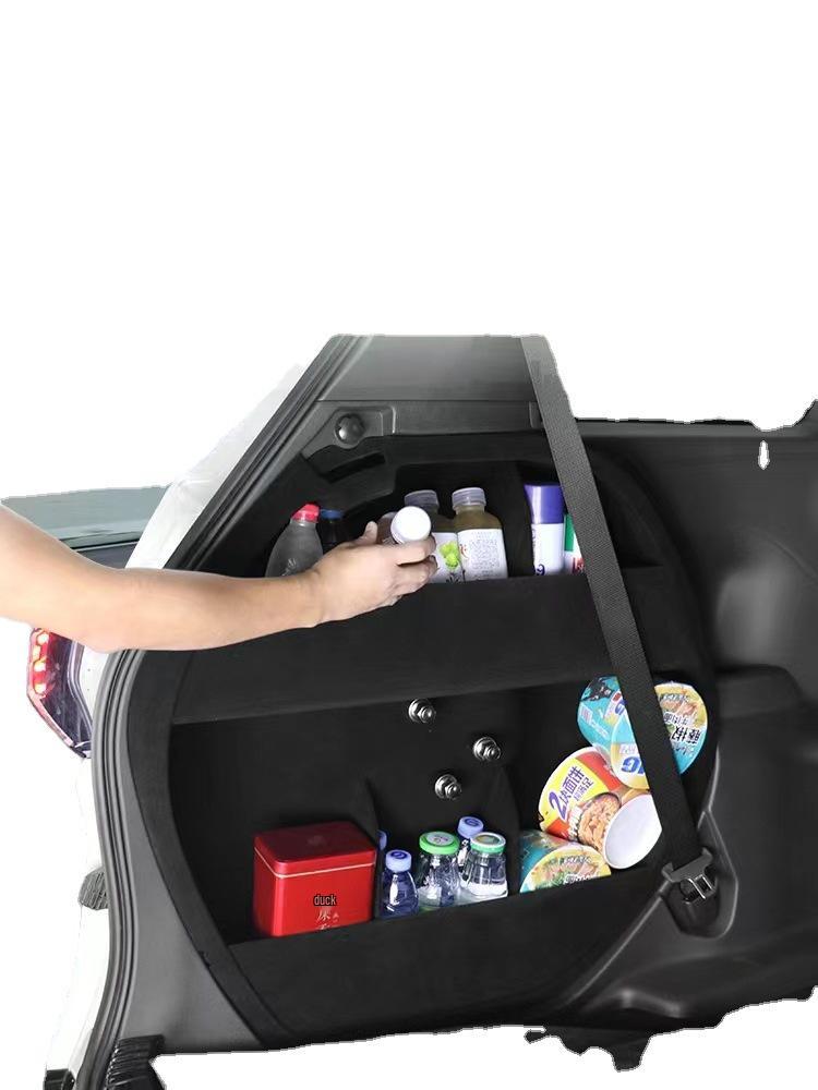 Sienna Spare Tire Trunk Storage Box - Sienna-Specific Flocked Organizer
