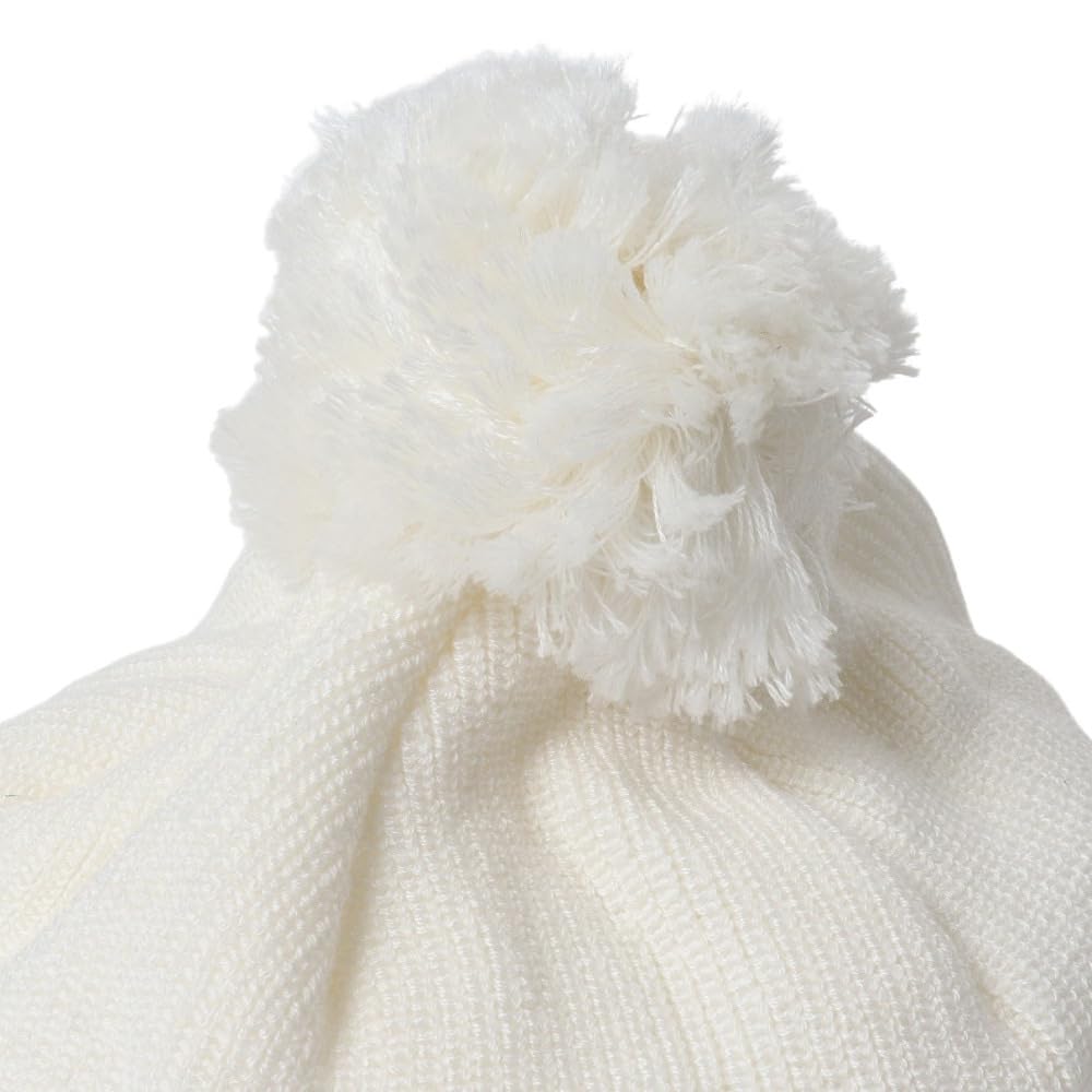 Golf 2WAY Knit Cap with Brim Fleece FR [New Balance] Women's (Back side specification/Removable visor) / 012-3287515 030_White