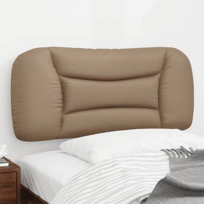 VidaXL Coussin de Tête de Lit, Oreiller de Lecture avec Fermeture à Glissière, Coussin de Lecture pour Lit Chambre, 374548
