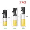 Home Outdoor Seasoning, Soy Sauce Vinegar, Wine And Oil Control Pot New Press Type Oil Spray Pot 200ml 300ml 500ml Oil Spray Pot